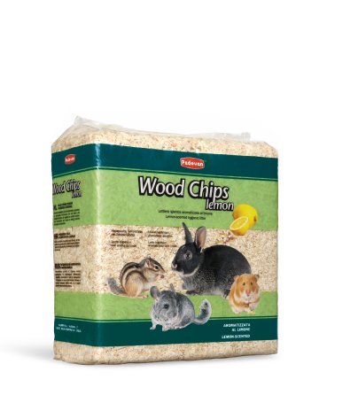 Padovan Wood Chips Lemon 1Kg – Lettiera Aromatizzata per Roditori