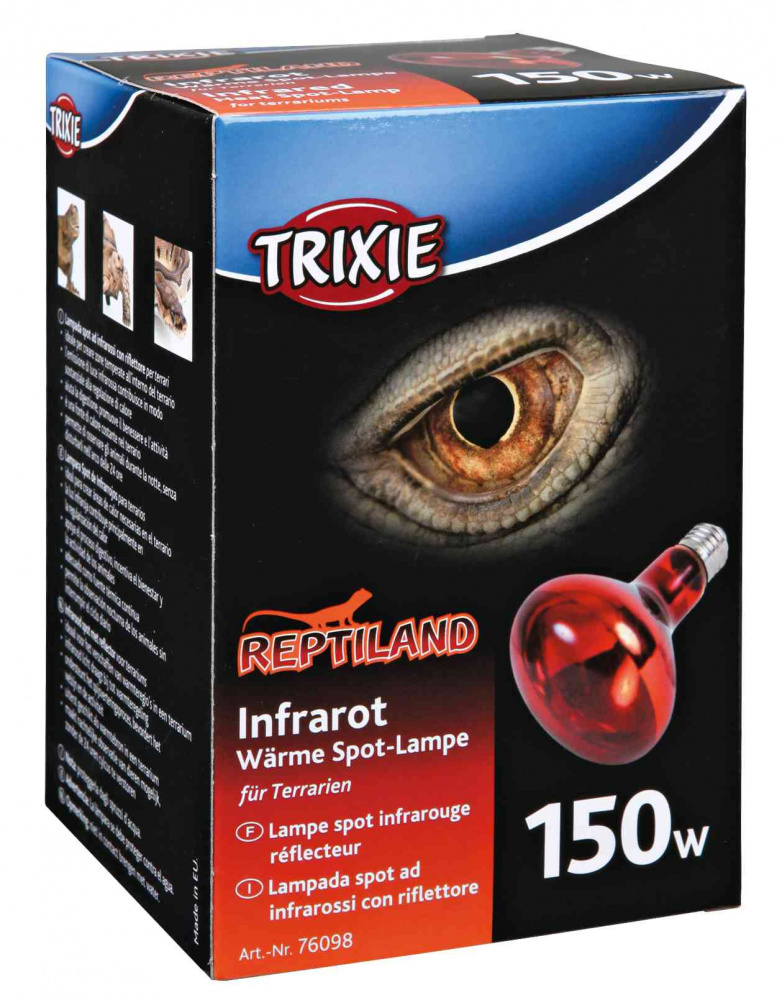 Lampada Infrarossi Riscaldante per Terrario – 100/150W
