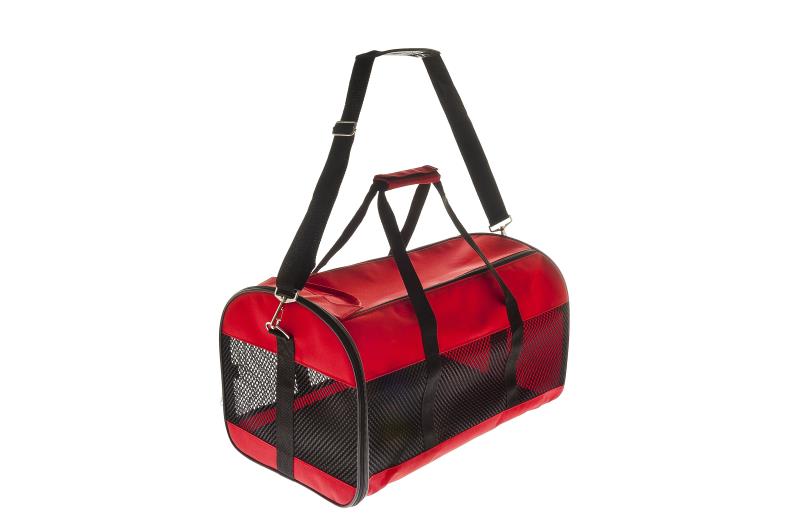 Borsa Rossa Facile per Cani – Trasporto Comodo e Sicuro