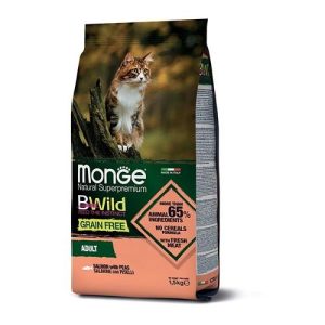 Monge BWild Grain Free Salmone con Piselli 1,5kg