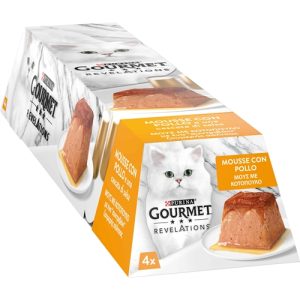 Purina Gourmet Revelations Mousse con Pollo 4x57g
